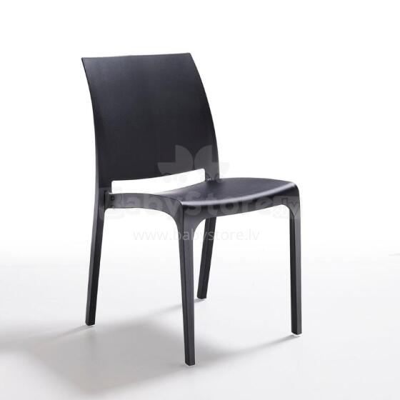 Volga garden chair black