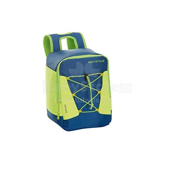 Termiskā mugursoma Active Backpack 10 zila-zaļa