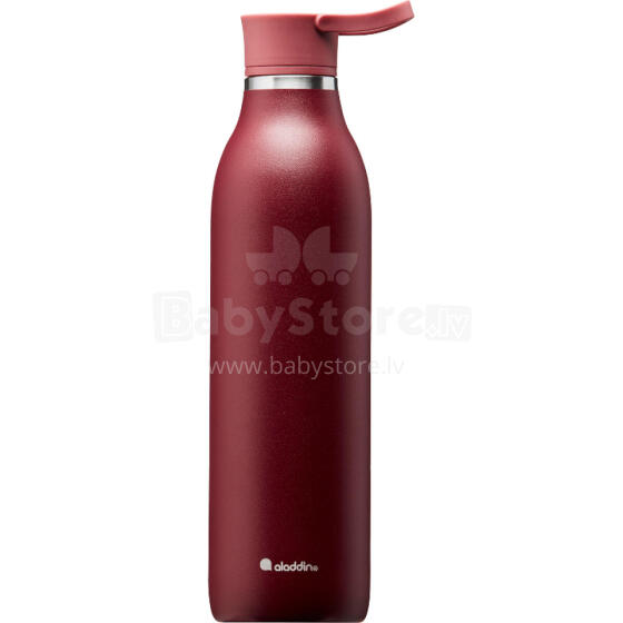 Thermobottle CityLoop Thermavac eCycle veepudel 0.6L, taaskasutatud roostevaba. teras / burgundia