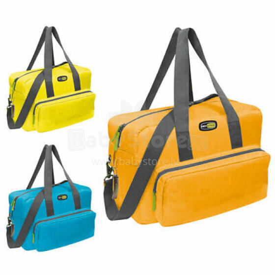 Thermal bag Vela+ M assorted, light blue/yellow/orange