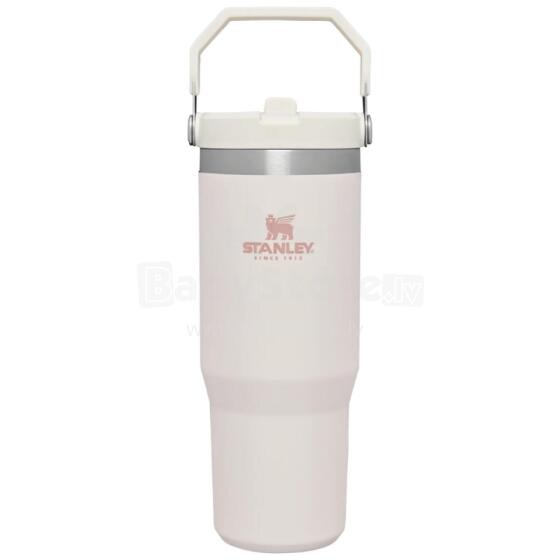 Thermal bottle with straw The IceFlow Flip Straw Tumbler 0,89L light pink