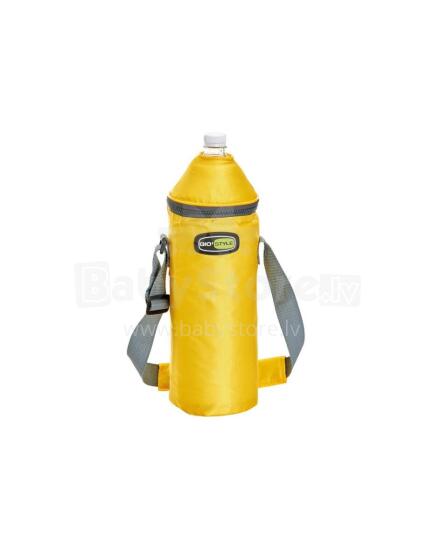 Thermal bottle bag Vela+ assorted, light blue/yellow/orange