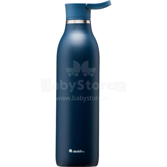 Thermobottle CityLoop Thermavac eCycle veepudel 0.6L, taaskasutatud roostevaba. Teras / tumesinine