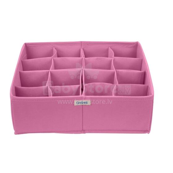 Box modular with sections L size 30.5x30.5x10cm Blossom