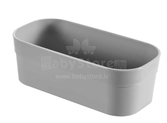 Коробка-разделитель Infinity Recycled S 15x8x5cm серый