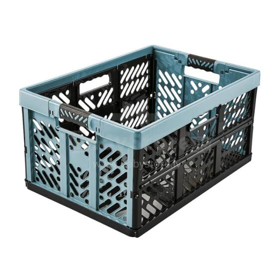 Folding box with load capacity up to 50kg Ben 54x37x28cm 45L blue