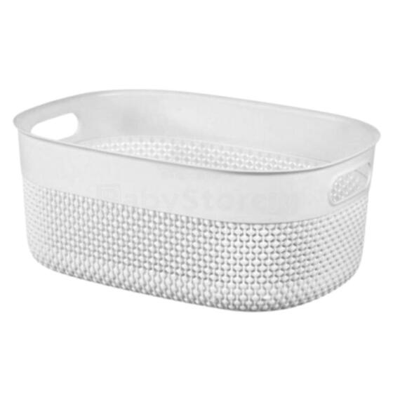 Basket Filo M 12L 38x28.5x15cm white