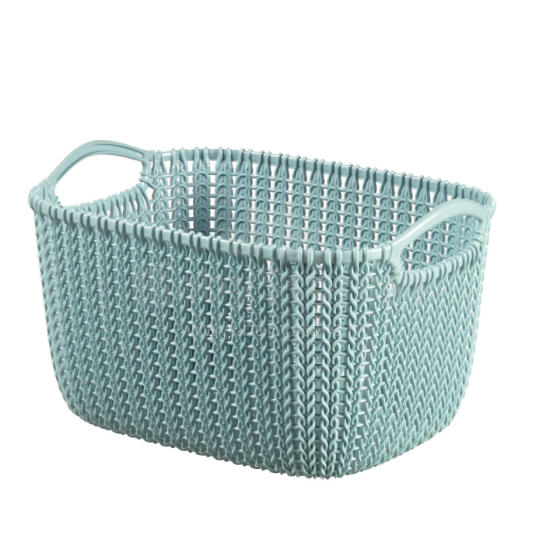 Korv kootud Curver KNIT, 30x22x17 cm, sinine