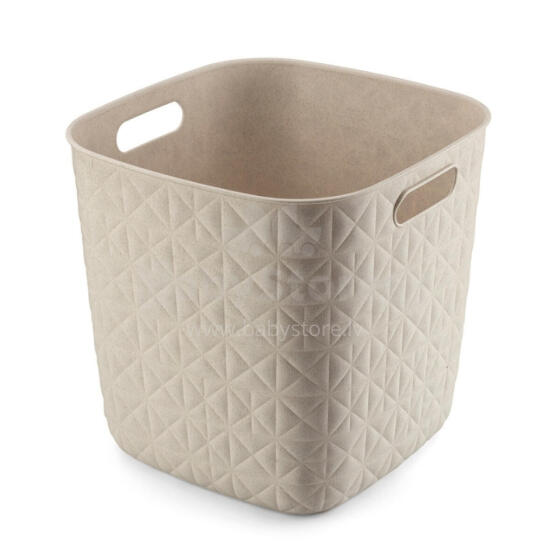 Basket Softex square 15L 27,9x27,9x26,9cm chalk white