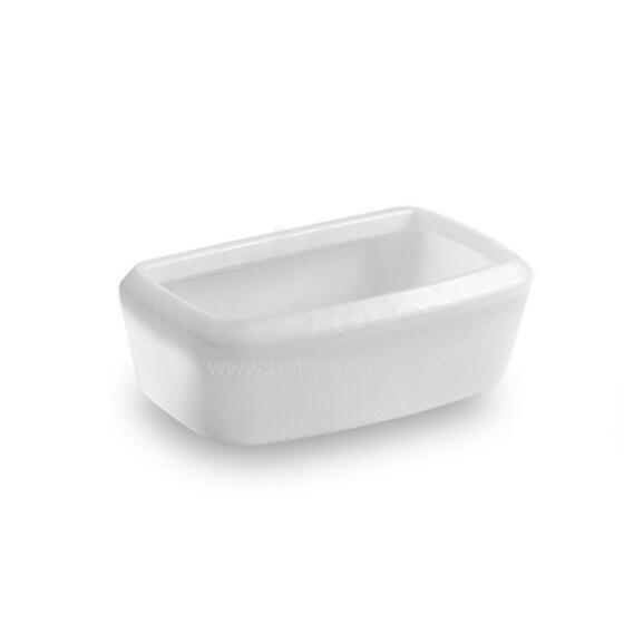 Second large water container 0.5L (Gulliver 4-5-6-7) 16x10x5.7cm white