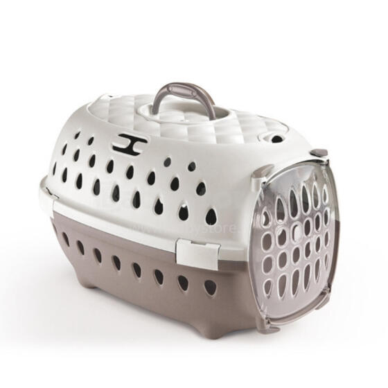 Transport cage Travel Chic 50x34,5x32cm white/light grey