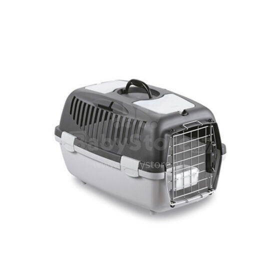 Transport cage Gulliver 2 Delux 55x36x35cm dark gray/light gray