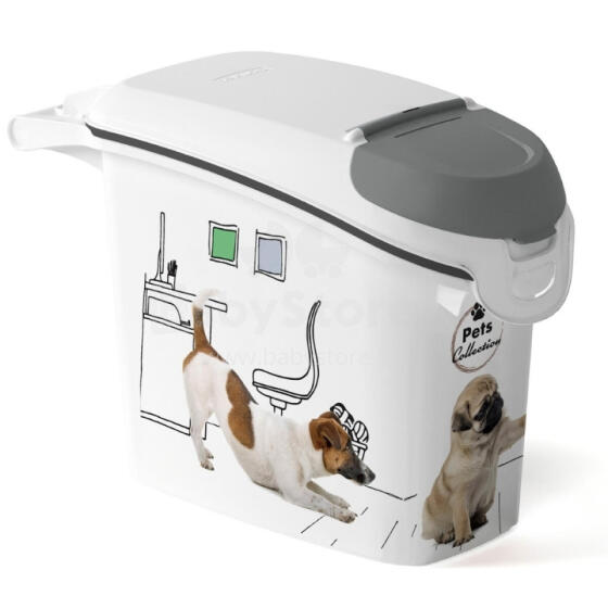 Food storage container Pets Life Dogs 6kg 15L 23x50x36cm dog