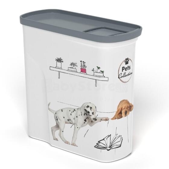 Toidukonteiner Pet Life Dogs 1,5kg 2L 20,5x86x19,4cm koerale