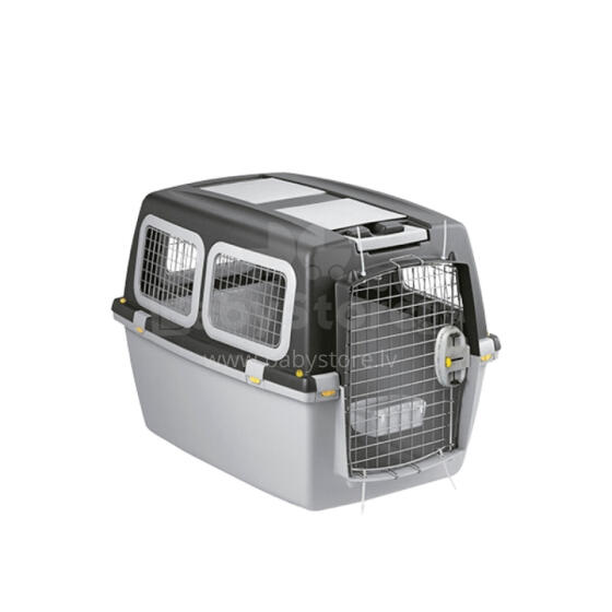 Transpordipuur Gulliver 5 Plus 81x61x60cm tumehall/helehall