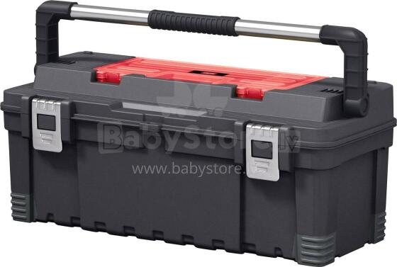 Instrumentu kaste ar organaizeru Hawk Tool Box 26&amp;quot; 66x28,7x26,6cm