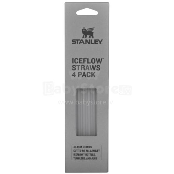 Set of 4 straws for The IceFlow transparent thermo bottles