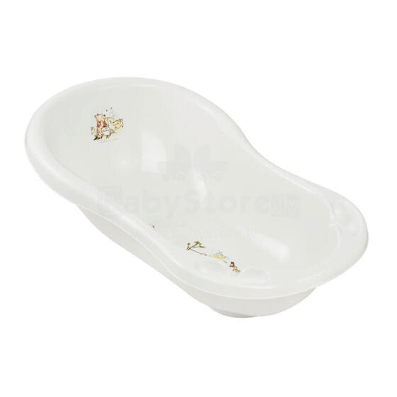 Baby bath tub 84cm with cork Maria &amp;quot;Winnie the Pooh&amp;quot; 84x49x29cm white