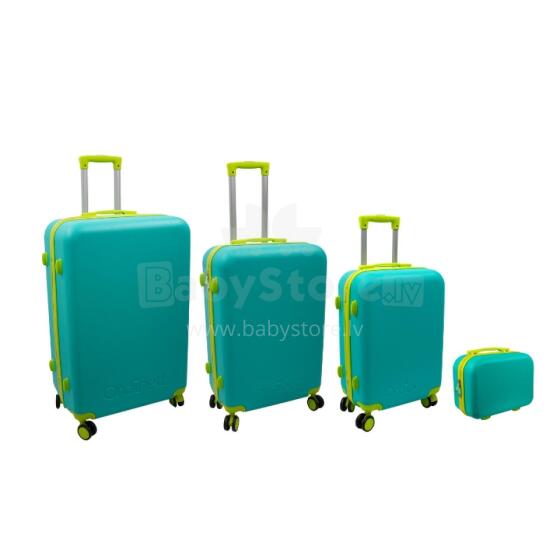 Canteen set of 4 98L (48x29x75cm) + 60L (42x25x64cm) + 43L (36x23x56cm) + 15L (24x17x33cm) green