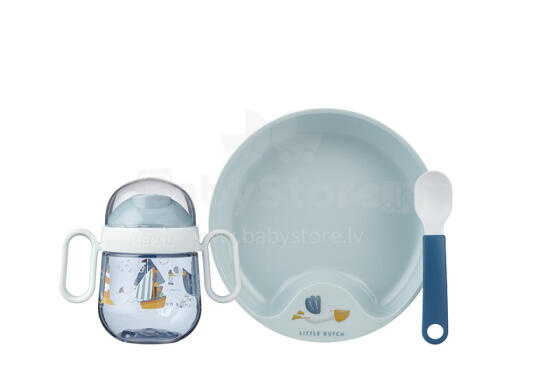 Little Dutch  Dinner Set Art.108040065244 Sailor Bay  Trauku komplekts