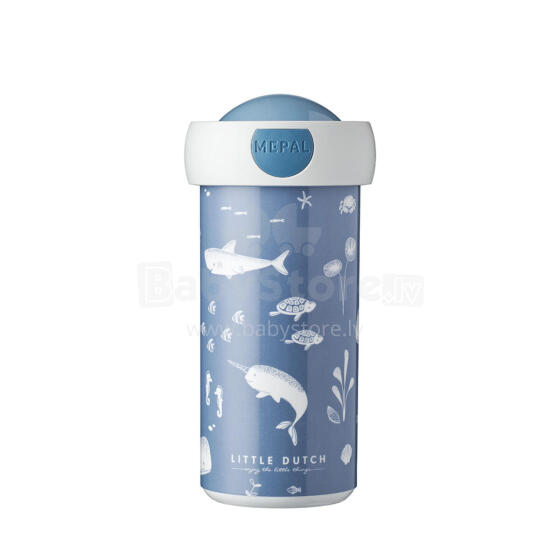 Little Dutch Drinking Cup  Art.107420065391 Ocean Blue Спортивная бутылочка  300мл