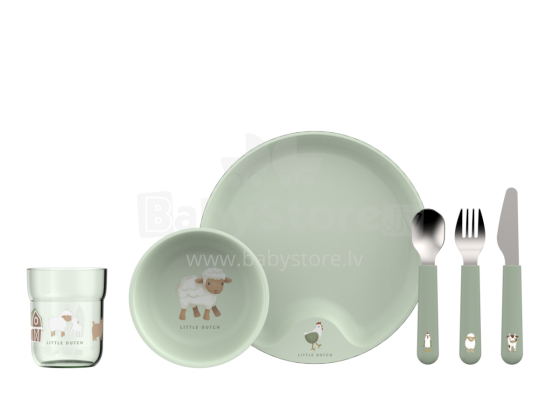 Little Dutch Dinner Set Art.108041065399 Little Farm Набор посуды