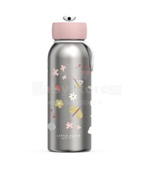 Little Dutch Insulated Bottle  Art.107458065243 Butterflies Термос из нержавеющей стали 350мл