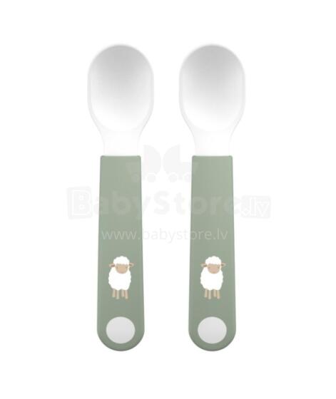 Little Dutch Trainer Spoon Art.108031065399 Little Farm  Столовые приборы: ложка, 2 шт