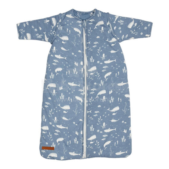 Little Dutch Sleeping Bag Art.TE11721640 Ocean Blue magamiskott varrukatega 90sm