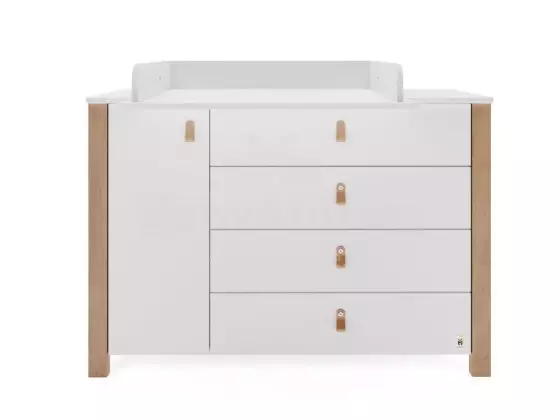 YappyKids YappyÉtude II Art.388851 White комод с пеленальной поверхностью