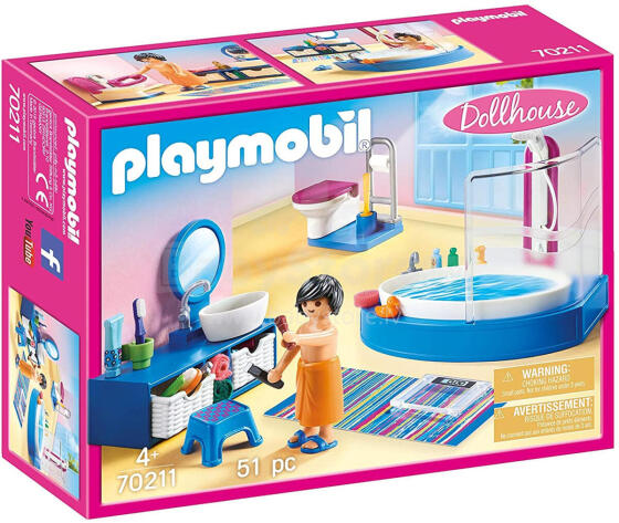 PLAYMOBIL DOLLHOUSE Ванная 70211