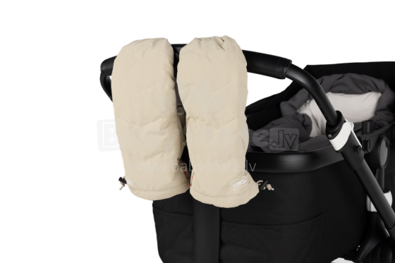 Voksi Art.11037716 Seashell Sand Stroller mittens