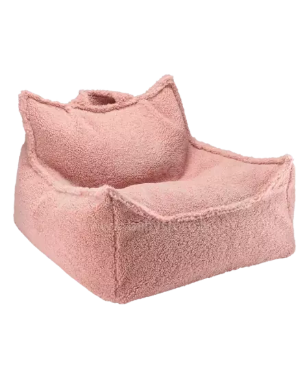 Wigiwama Teddy Art.W598529 Guava Beanbag Chair