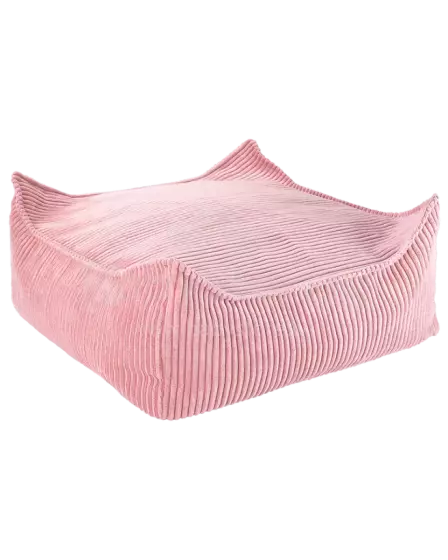 WigiWama Art.W596631 Pink Mousse Ruudukujuline ottomani