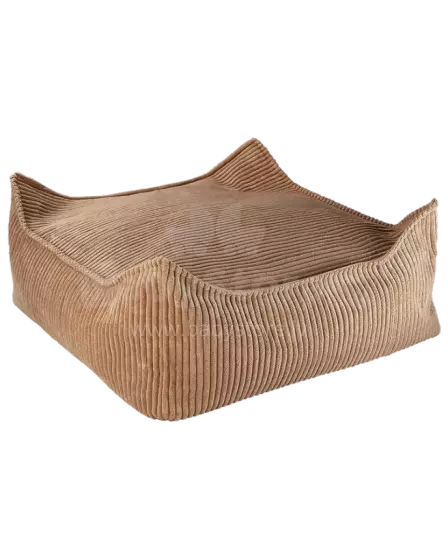 WigiWama Art.W597959 Toffee Square Ottoman