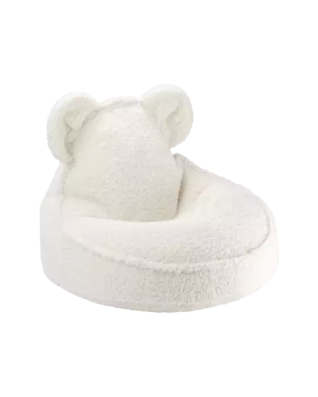 WigiWama Teddy Bear Art.W597904 Cream White Bear Sēžammaiss