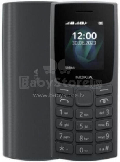 Nokia 105 (2023) TA-1569 (Charcoal) Dual SIM 1.8&quot; TFT LCD 120x160/4MB/4MB RAM/microUSB/LTE Nokia