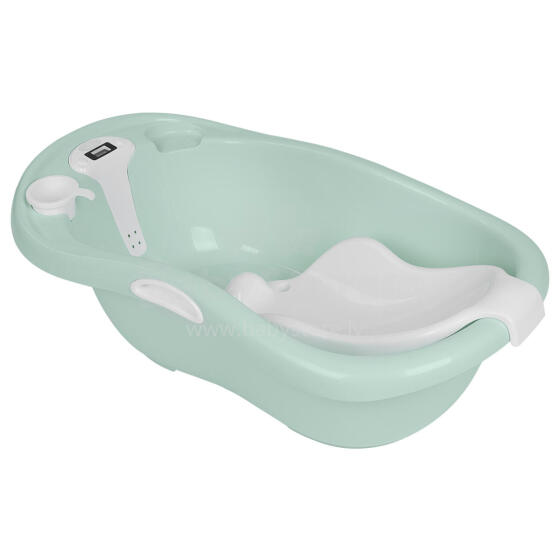 Bathtub Lavera Mint with thermometer