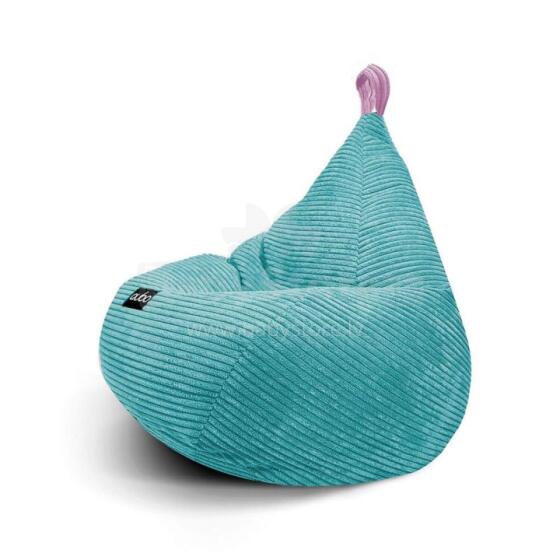 Qubo™ Tiny Drop Electric Feel Fit  Art.210265 Sēžammaiss, mīkstais, ergonomisks pufs bērniem (beanbag)