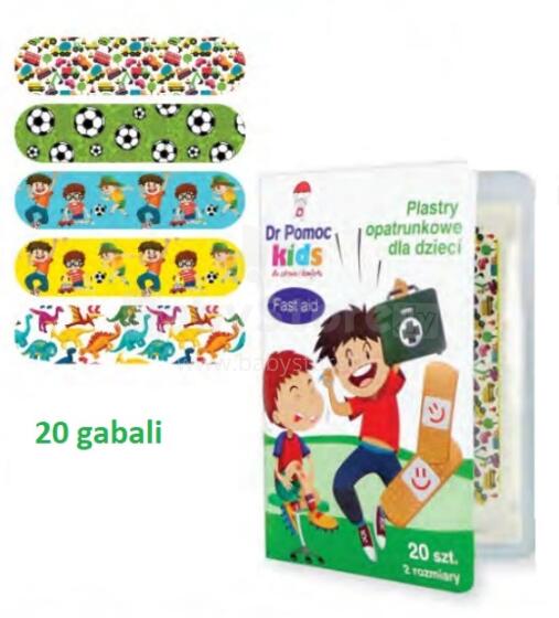 Dr help plasters for children boys 20pcs