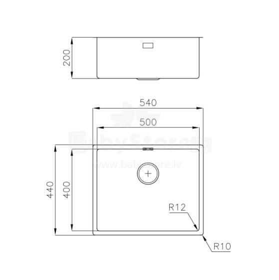 FOSTER 3355050 R12 BOWL cm 55 FLUSH MOUNT