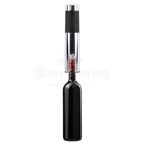 VINTURI V9045 battery operated wine opener, black/metal