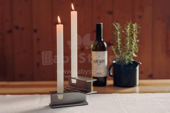 HOFATS Henry metal candle 13, silver