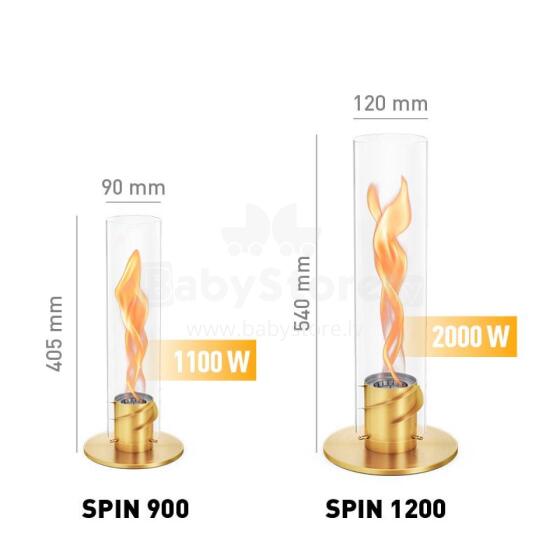 HOFATS SPIN 1200 tabletop fireplace with bio-burner, gold