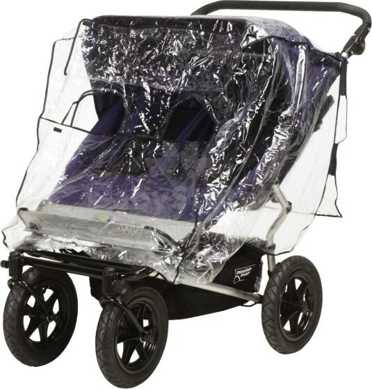 Universal Rain Cover for Twins Art.21095 Lietusplēve dvīnu ratiņiem