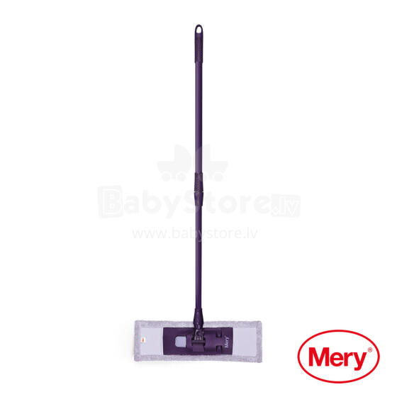 Microfibre mop 45cm with metal handle 140cm