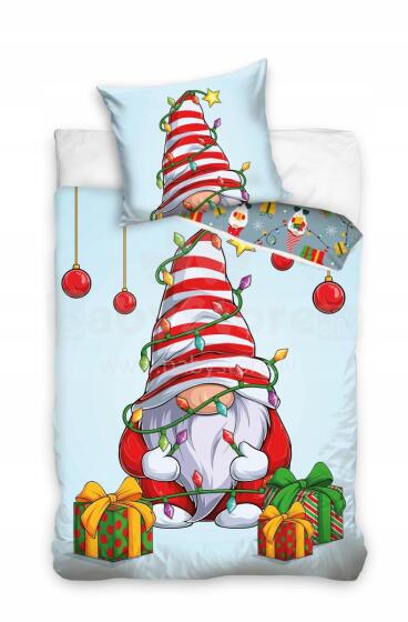 Carbotex Bedding Christmas Art.211267  Хлопковое постельное белье  140x200/70x90см