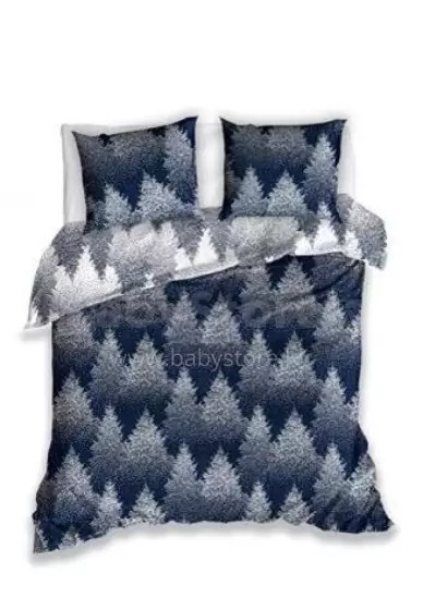 Carbotex Bedding Christmas Art.211269  Хлопковое постельное белье  160x200/70x80см
