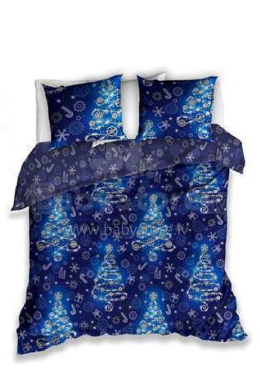 Carbotex Bedding Christmas Art.211271  Хлопковое постельное белье  160x200/70x80см