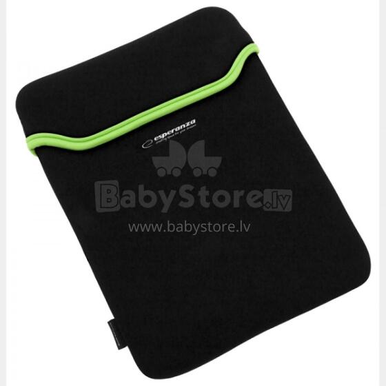 ESPERANZA NEOPRENE BAG FOR TABLET 7" ET171G BLACK/GREEN